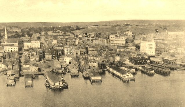 Halifax in 1917 prior to the Halifax Explosion