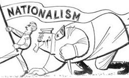 political cartoon on nationalism